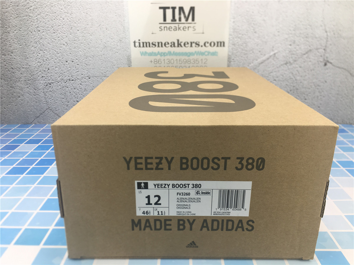 Yeezy Boost 380 Alien FV3260